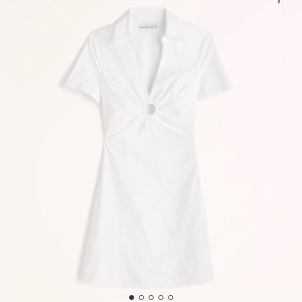Abercrombie and Fitch white sundress